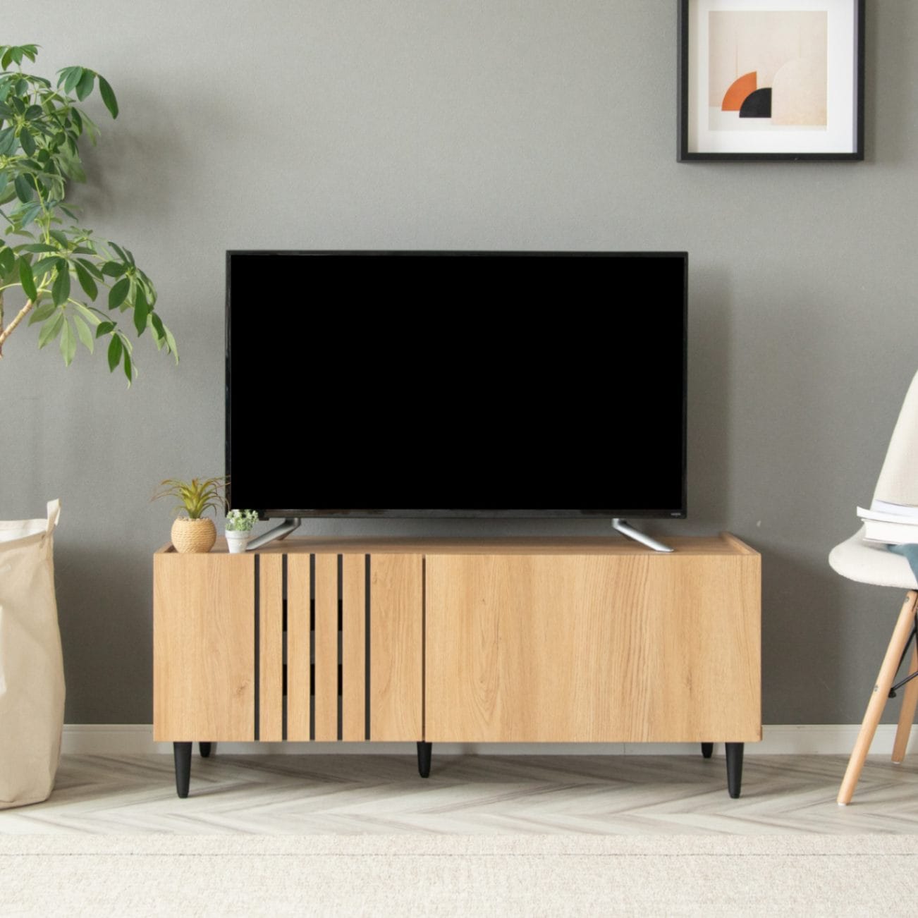 幅110］ モンツァ ｜ 脚付き テレビ台 ローボード