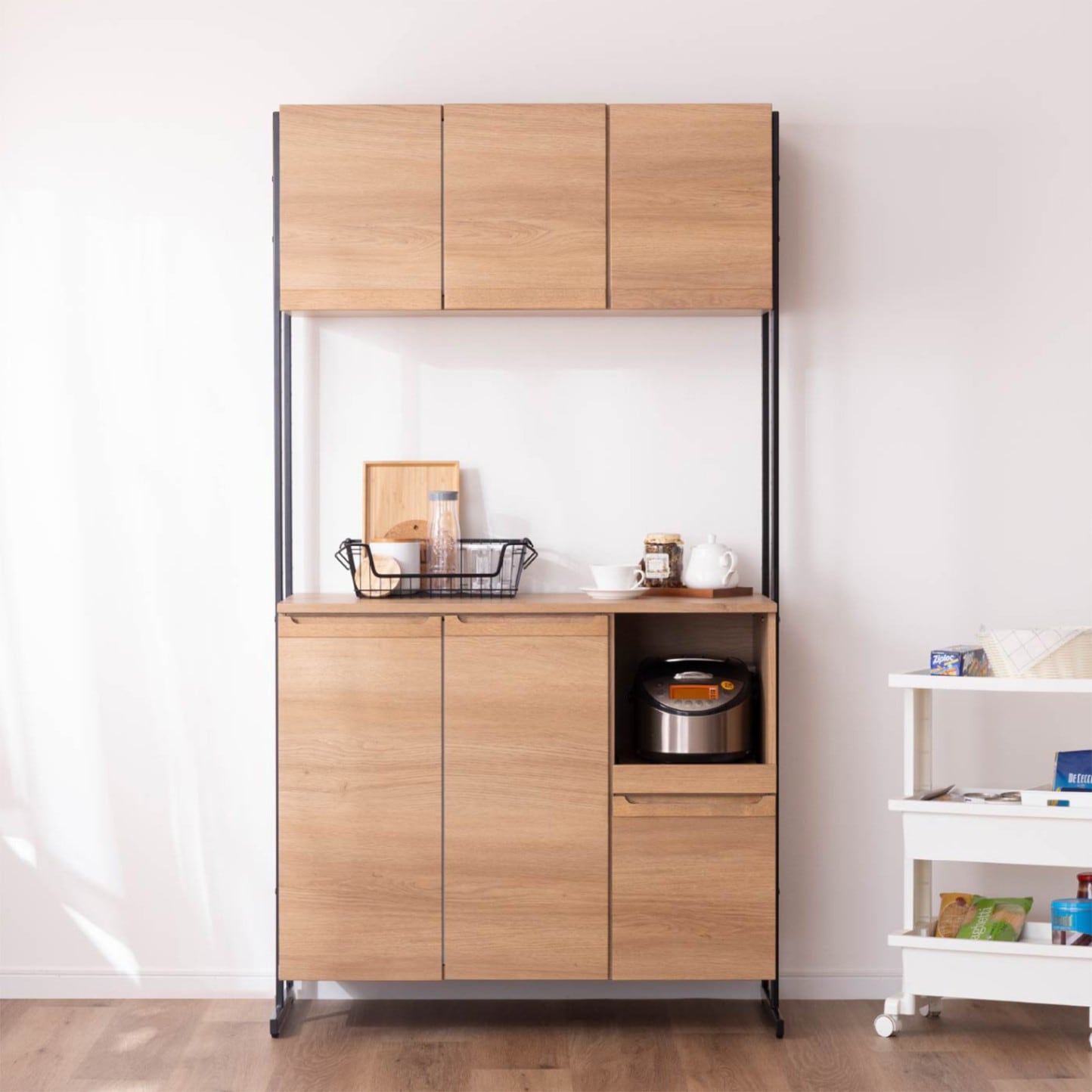 幅100］ カモニカ ｜ 収納 食器棚 キッチンボード 【在庫限り品】