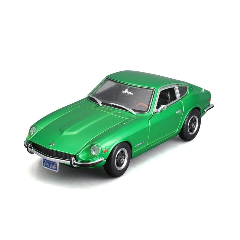 Maisto ミニカー 1:18 1971 ダットサン 240Z グリーン No.200-118
