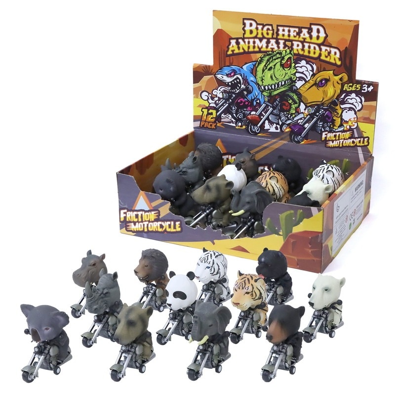 ビッグヘッドアニマルライダー 12種アソート No.201-692 | 世界の価値