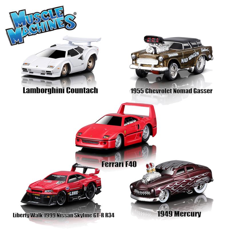 Maisto 1:64 マッスルマシーン A 5種アソート No.200-330 | 世界の価値