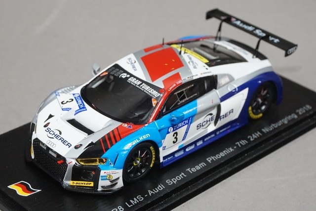 1/43 スパーク SG406 アウディ R8 LMS 7位 24h ニュルブルクリンク