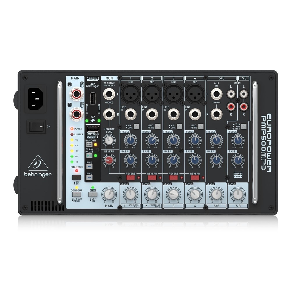 工場 EUROPOWER PMP500 パワードミキサー YAMAHAページEUROPOWER