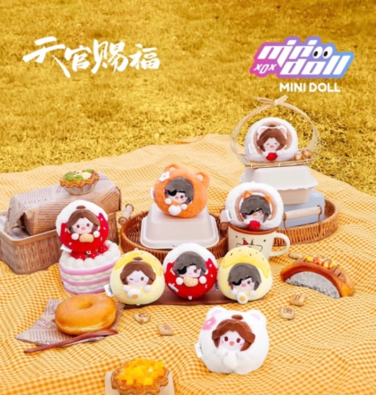 天官賜福アニメ 超好吃シリーズ ぬいキーホルダー 天官賜福,ぬいぐるみ