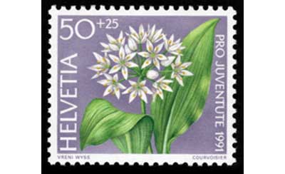 1999年 プロ・ユベントゥテ 森の花々 切手4種セット スイス発行 | 切手