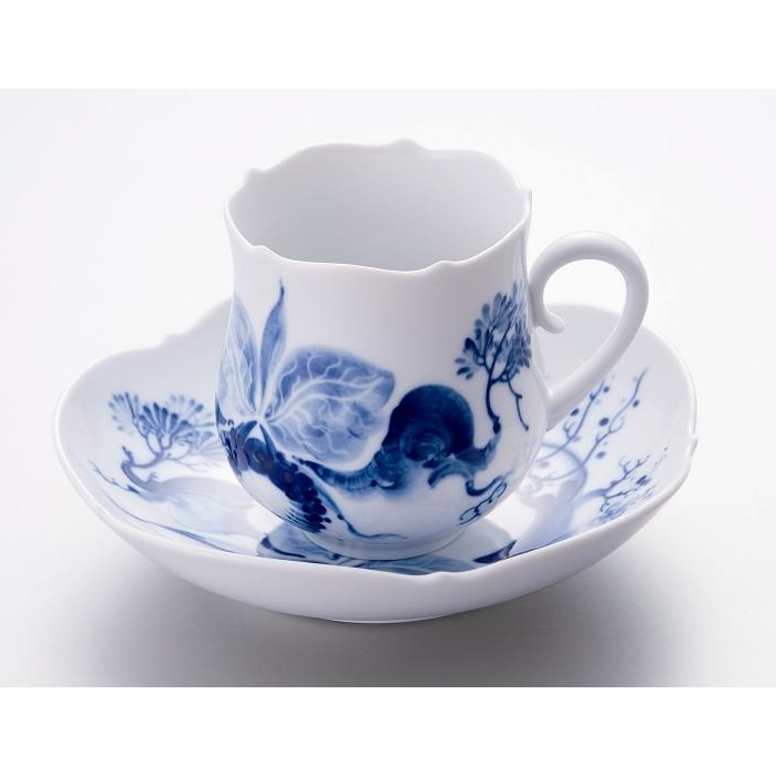 マイセン ブルーオーキッド コーヒーカップ＆ソーサー 824001/23582