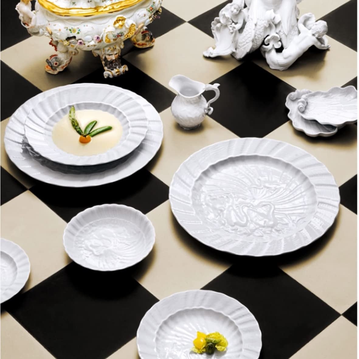 マイセン スワンホワイト ディッシュ 000000/05283 | スワン | ドイツ