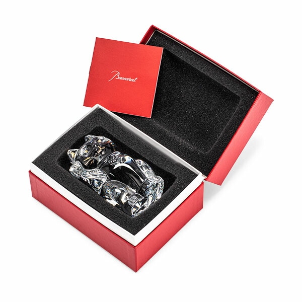 バカラ まねき猫 置物 クリスタル ガラス クリア 2607786 Baccarat