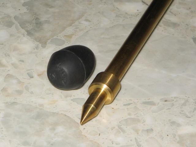 チェロ用10mm チタン エンドピン（まとめ買い可） ソリッド チタンチェロエンドピン ロッド 直径10mm ARTINO Solid