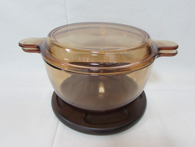 VISION ビジョン 両手鍋 2.5L フランス製 岩城硝子 | アンティーク雑貨