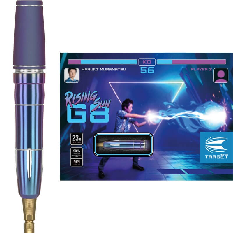 ターゲット ライジングサンG8 スイスポイント スティール23g 村松治樹