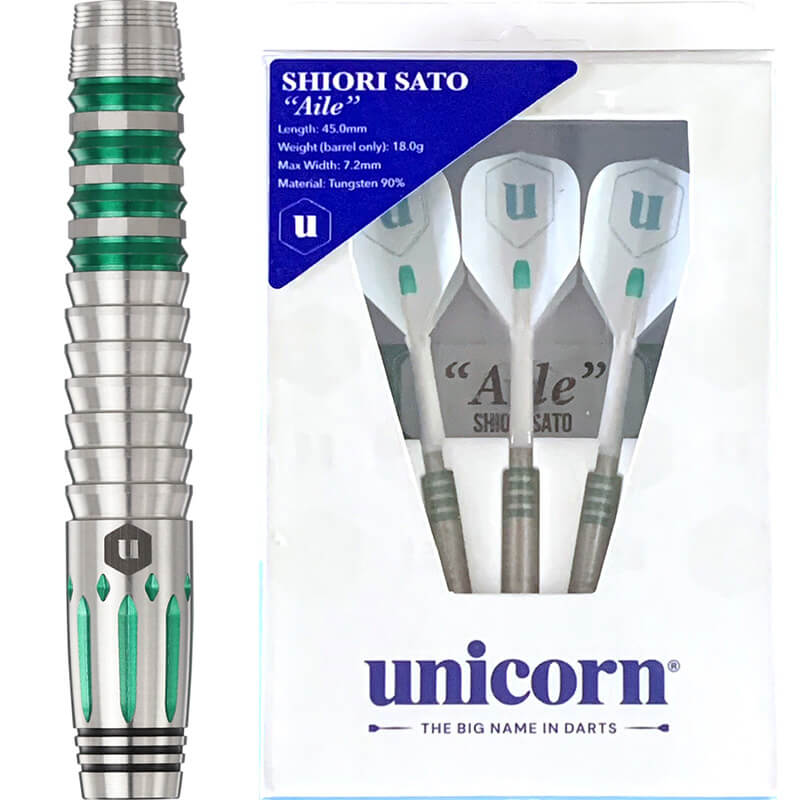 ユニコーン Aile エール 2BA18g 佐藤詩織選手 ダーツ バレル