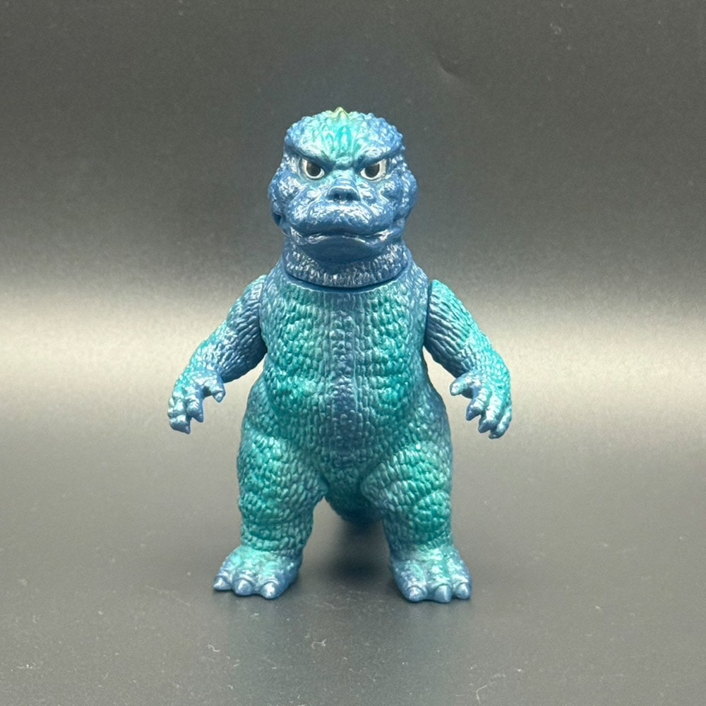 ソフビ/MAX TOY マックストイ/ゴジラ・メカゴジラ・キングシーサー3体