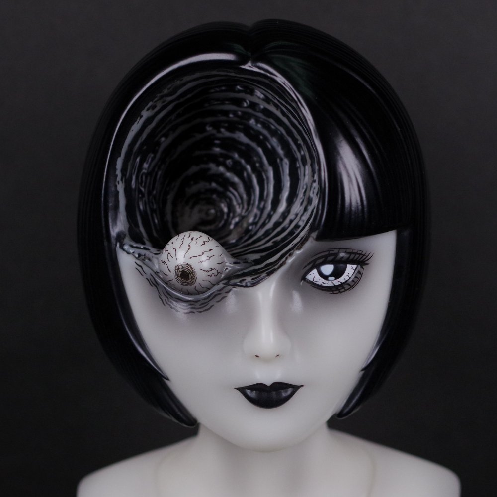 ソフビ/UNBOX INDUSTRIES アンボックスインダストリーズ/うずまき/黒谷