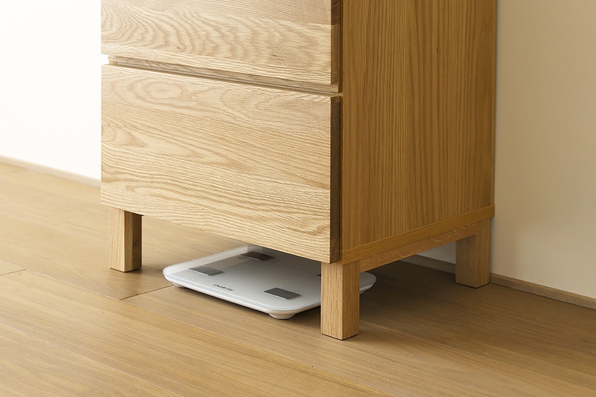 LECCE 50サイドチェスト(D44cm) オーク