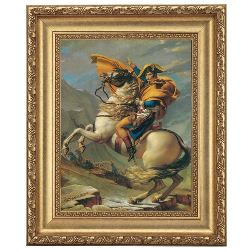 ルイ・ダヴィッド 「ナポレオン」 4号 立体複製名画 【5％ポイント還元