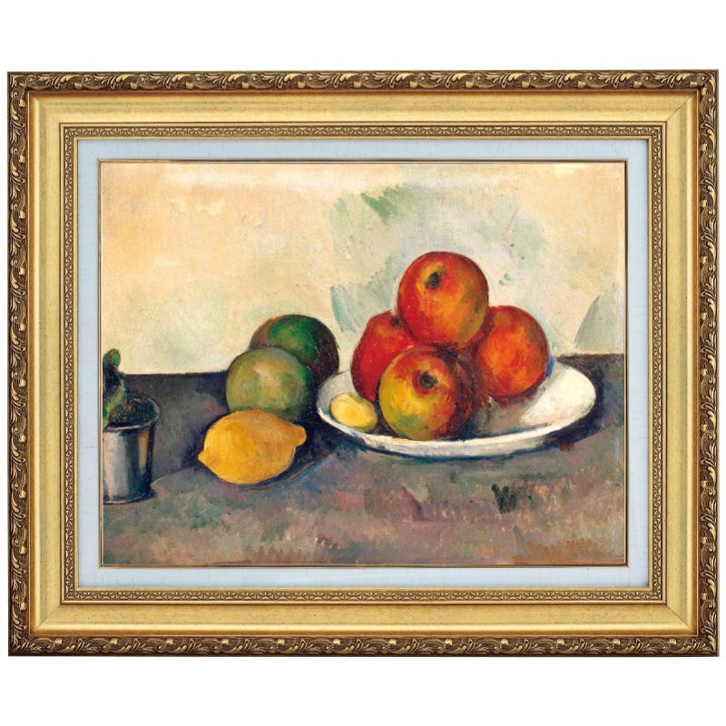 セザンヌ 「リンゴのある静物」 6号 立体複製名画【ポイント5％還元中