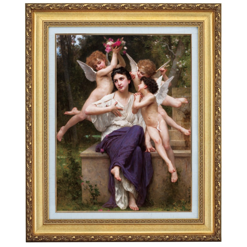 ブグロー 「春の夢」 6号 立体複製名画 【ポイント5％還元中