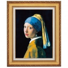 高精細複製名画 フェルメール「デルフトの眺望」（4号） : アートの友