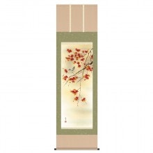 田村竹世 四季花鳥 鴛鴦 掛け軸【ポイント5％還元中】 : アートの友社
