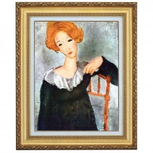 モディリアーニ 「赤毛の女」 4号 立体複製名画 【5％ポイント還元中
