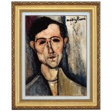 モディリアーニ「男」4号立体複製名画【ポイント5％還元中】アートの