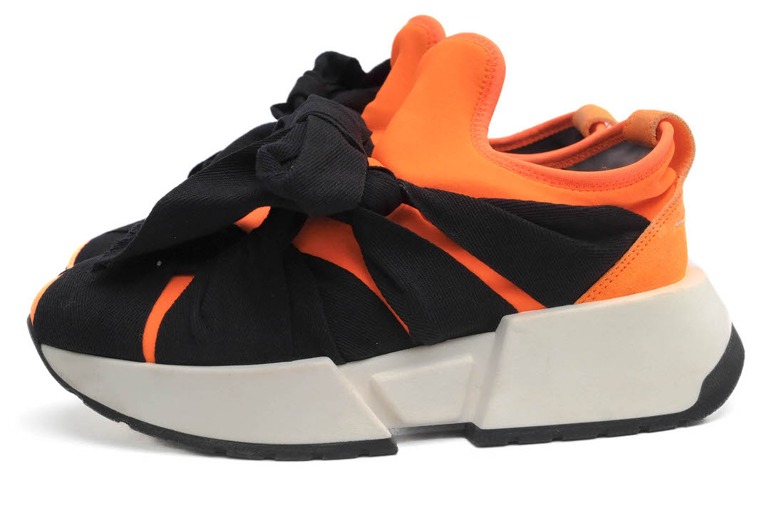 Maison Martin Margiela S59WS0033 S48615 Grosgrain Wrap Sneakers