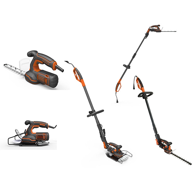 BLACK&DECKER ブラックアンドデッカー 5in1 ポールヘッジ＆芝生