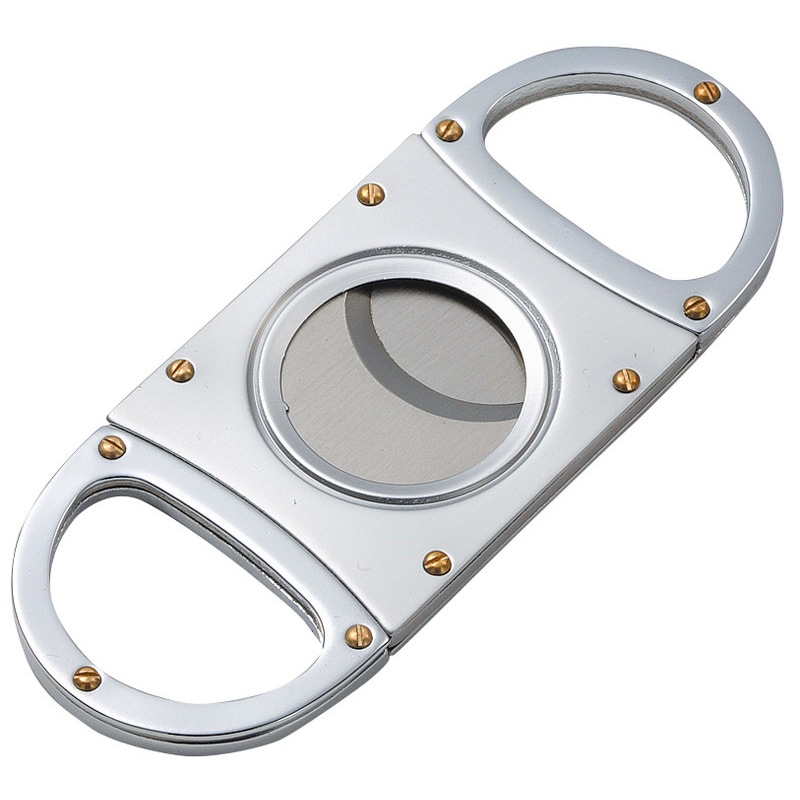 ギロチン式シガーカッター・クローム22ミリ｜世界のたばこ通販