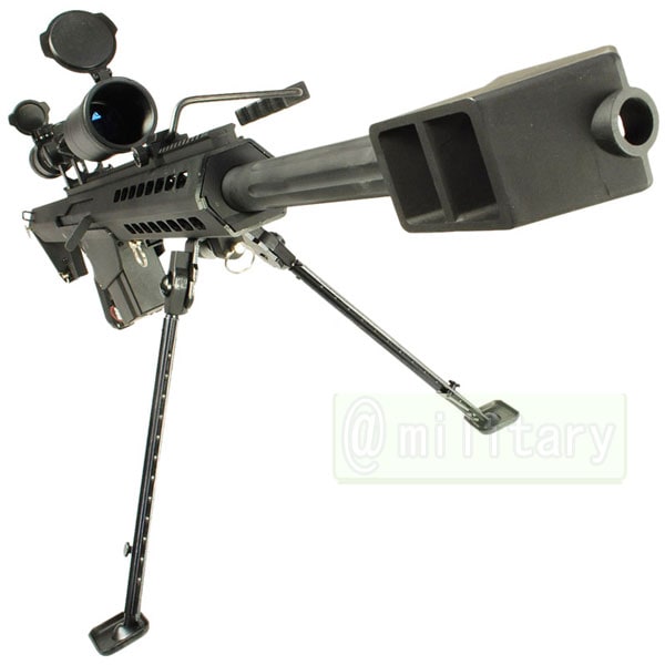 SNOW WOLF バレットM82 CQB (対物ライフル) 電動フルメタル スコープ