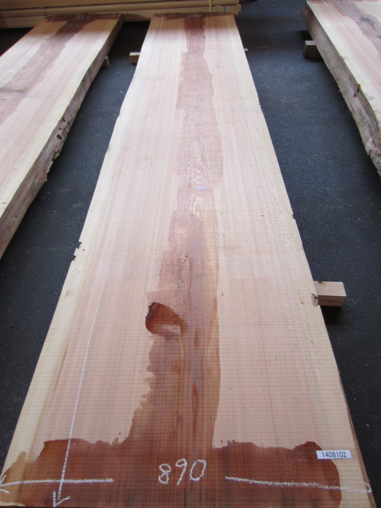 Sea Wood Collection - 波音の調べ【無垢 一枚板 耳付き】 Sea Wood