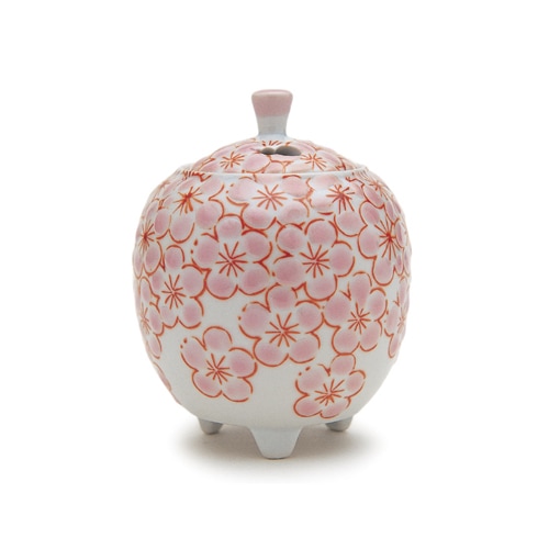 日本香堂の香器『香炉【花詰ピンク】九谷焼』 | 取扱いメーカー,日本香