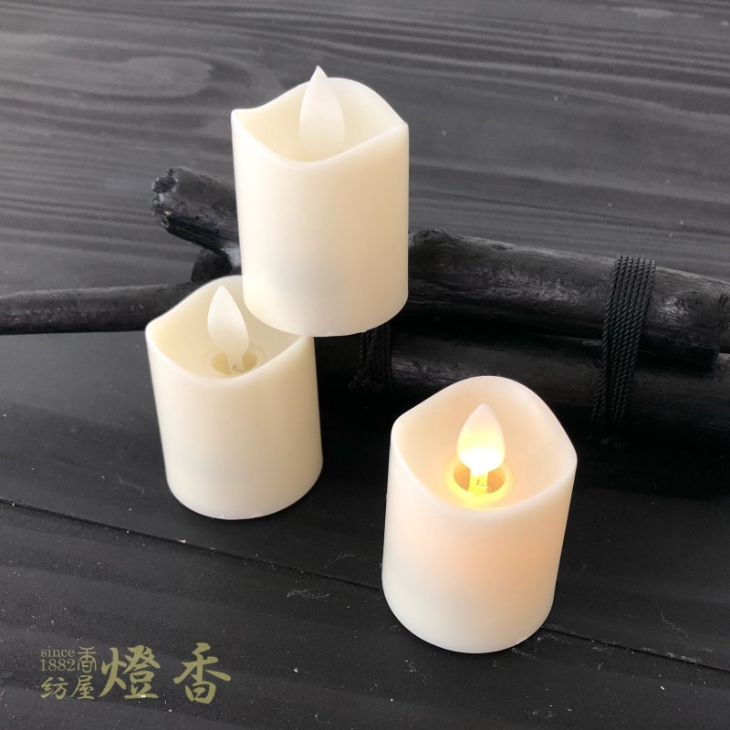 カメヤマLEDキャンドル『イルミネライトボーティブ3個セット