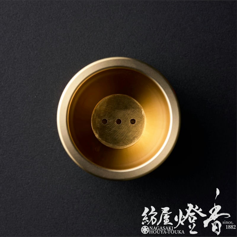 香炉/香器『香りを聞く特別なインセンス【&INCENSE・真鍮香炉】[真鍮製