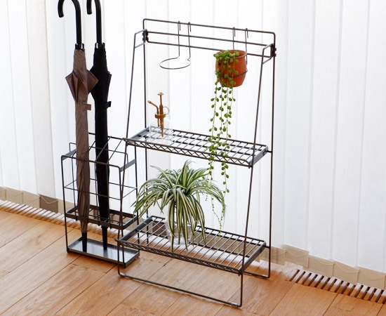 ワイヤーボタニカルラック｜無骨｜インダストリアル｜デザイン｜男前