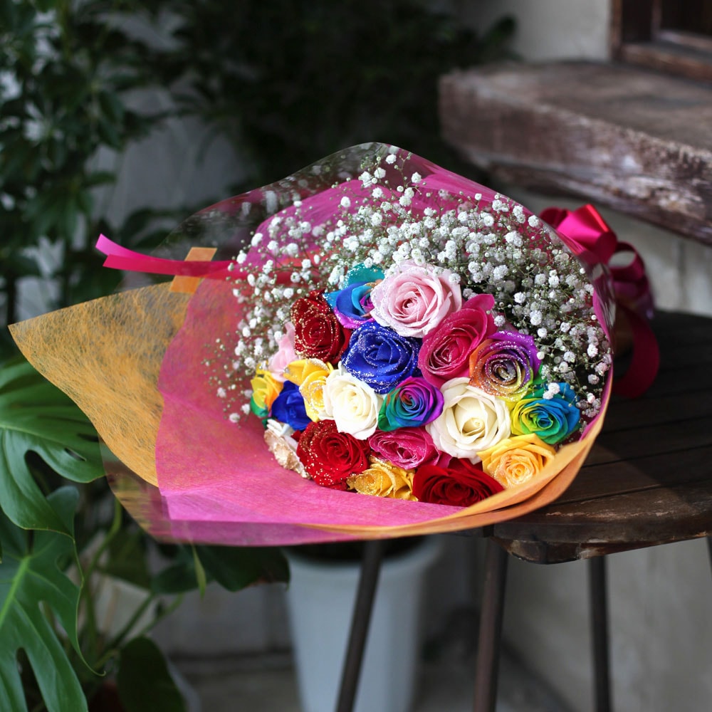 完全おまかせ!スペシャルミックス20本の花束 | バラ・生花,バラの
