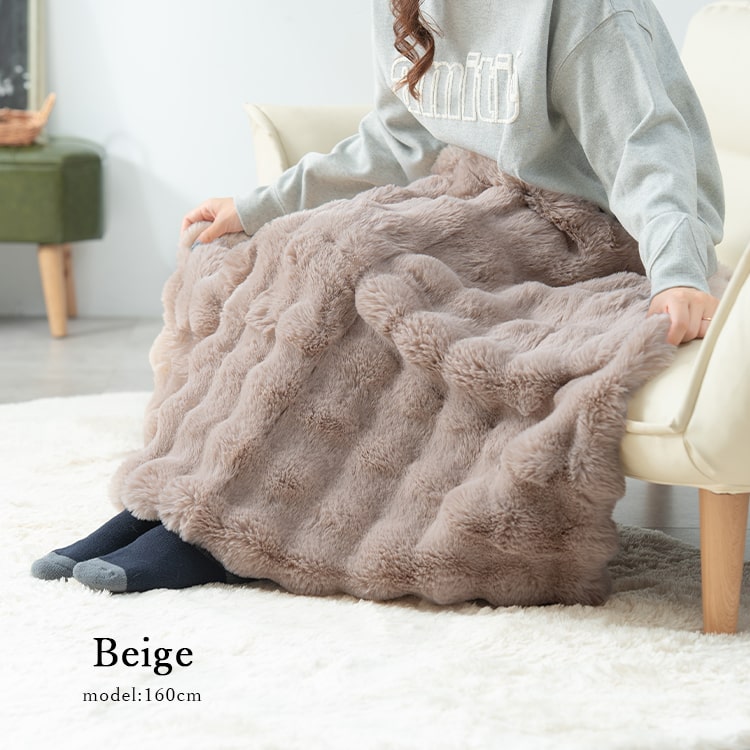 ブランケット ひざ掛け クラウドボア 毛布 ふわふわ もこもこ 韓国