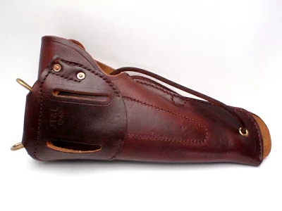 アメリカ陸軍 US コルト M1911 M1916 本革製 ホルスター 茶 1942年