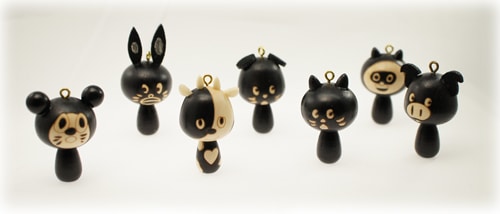 ネ・ネット にゃーとお友達こけし【こけしストラップ】 | すべての商品