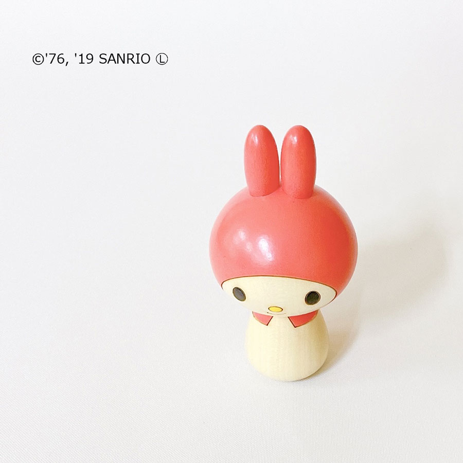 マイメロディ こけし【 キャラクター 】 マイメロディ グッズ マイメロ