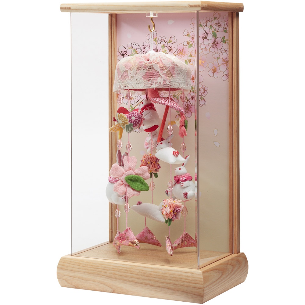 つるし雛 アクリルケース 4H-R2 | つるし飾り | 【公式】 人形の久月