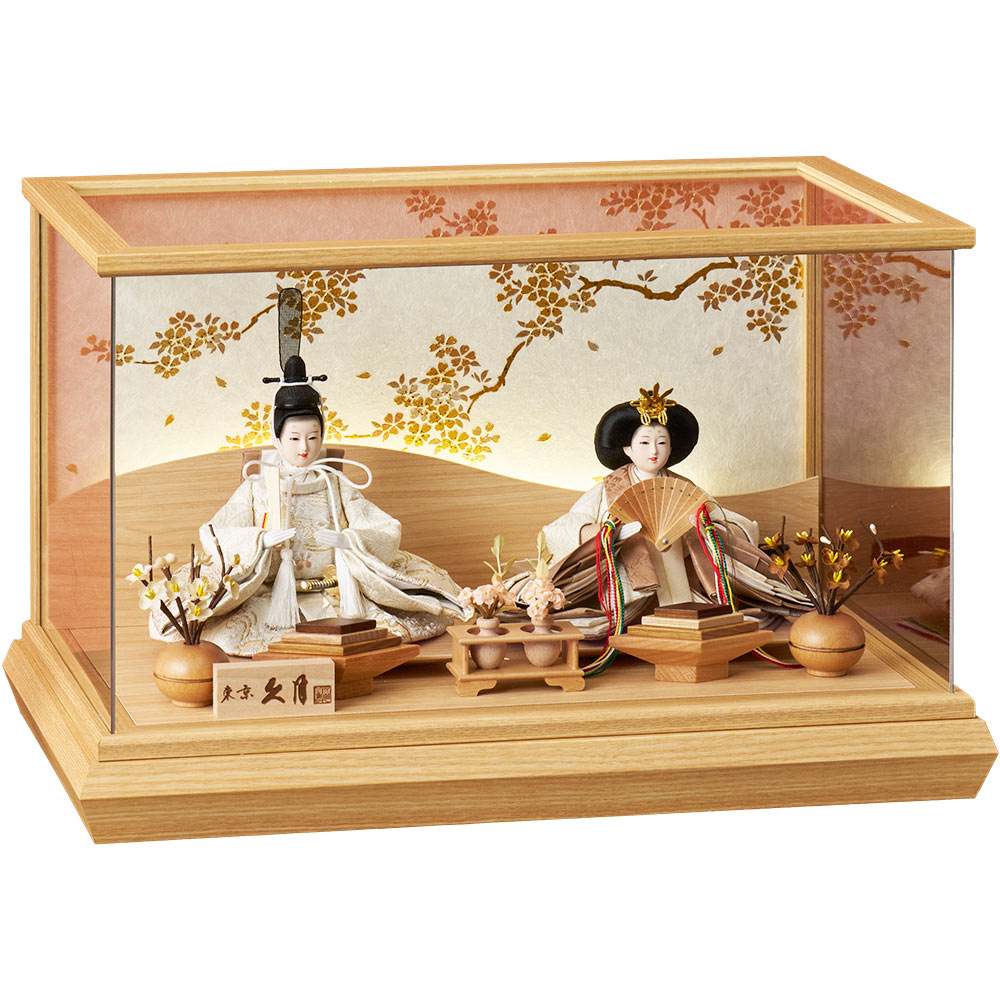 親王官女ケース飾り オルゴール付 6H-KK3 | ケース飾り | 【公式