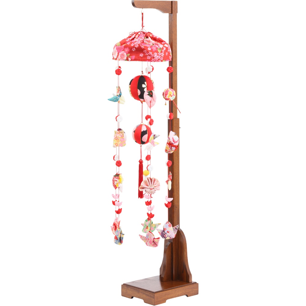 つるし雛 伸縮スタンド付 6H-R5 | ひな人形 | 【公式】 人形の久月