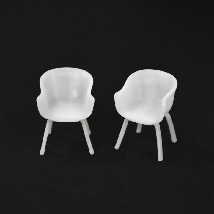 レモン インテリア模型 椅子D 1/30 | 建築模型材料,家具・人の表現