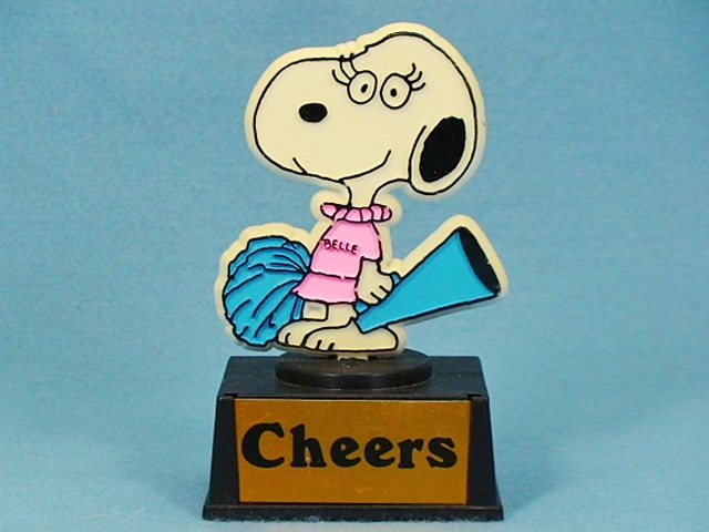 ビンテージ Aviva 1970～80's スヌーピー トロフィー ベル CHEERS