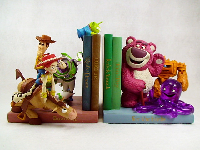 TOY STORY 3 Bookend トイストーリー ブックエンド 日本未発売 新品箱
