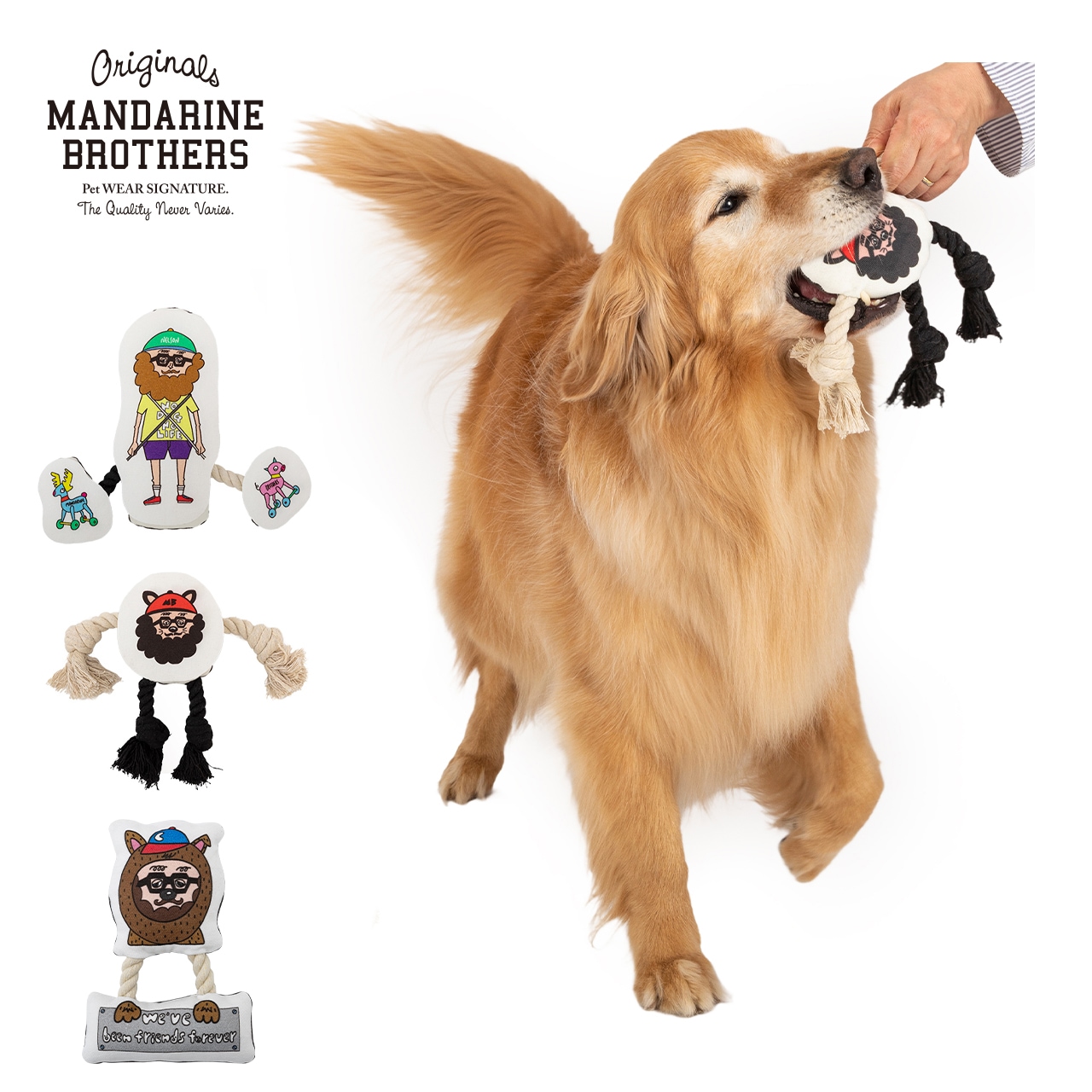 Chi-bee CRAZY AWESOME ROPE TOY | TOY | 犬服 MANDARINE BROTHERS