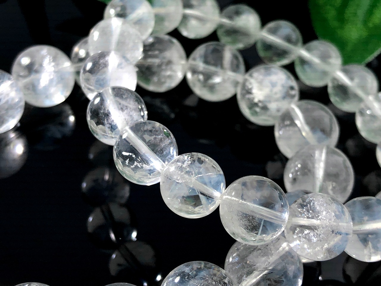 希少石☆天使のはしご☆神秘の光☆天然石ブレスレット/エンジェル