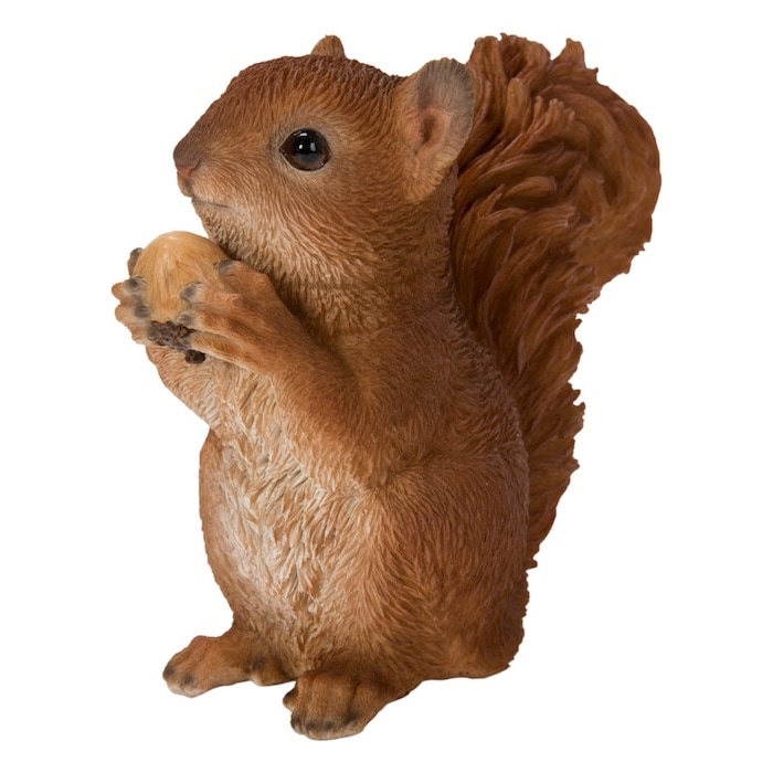 置物 松ぼっくりを掴むリス かわいい woobia ウービア おしゃれ