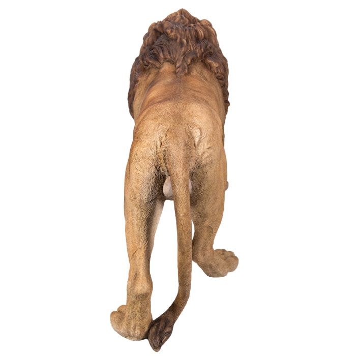 置物 吠えるライオン 特大 高さ94.5cm woobia ウービア 大きい